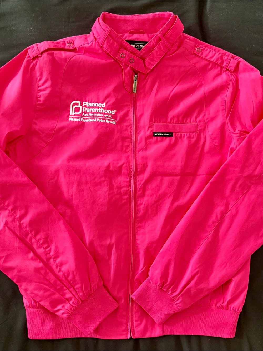 Planned Parenthood Women’s Hot Pink Zip-Up Jacket